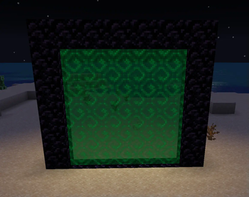 A portal created by the Activated Echo Shard