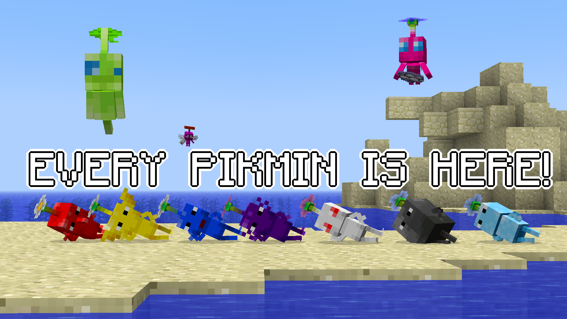 Every pikmin is here!!