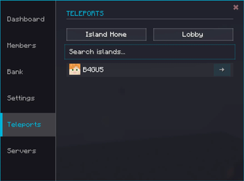 GUI Teleports