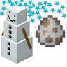 snowmen drop egg
