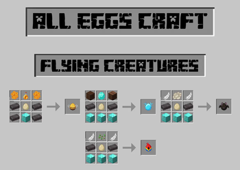 Flying Creature Spawn Egg Presentation