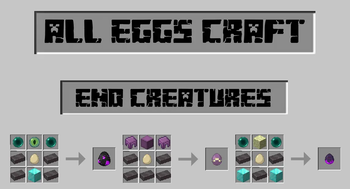 End Creature Spawn Egg Presentation