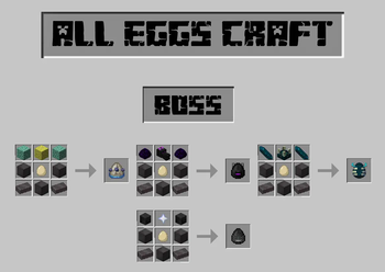Boss Spawn Egg Presentation