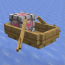 Boat with Companion Cube - Portal