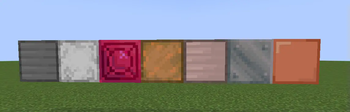 All the version 1.0 ore blocks