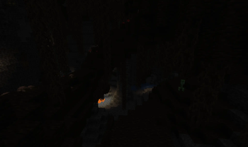 The petrified root system
