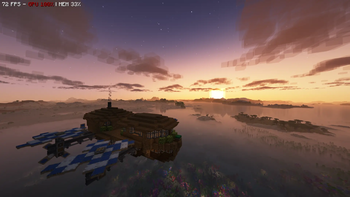 ship (in the air)