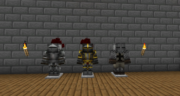 New armor parts