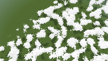 Cumulus In A Superflat World