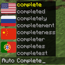 AutoComplete