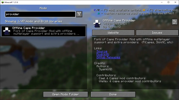Mod In-Game