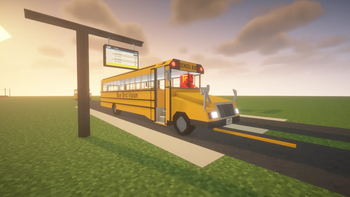 Blue Bird Vision in Generic Livery