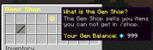 Gems Shop
