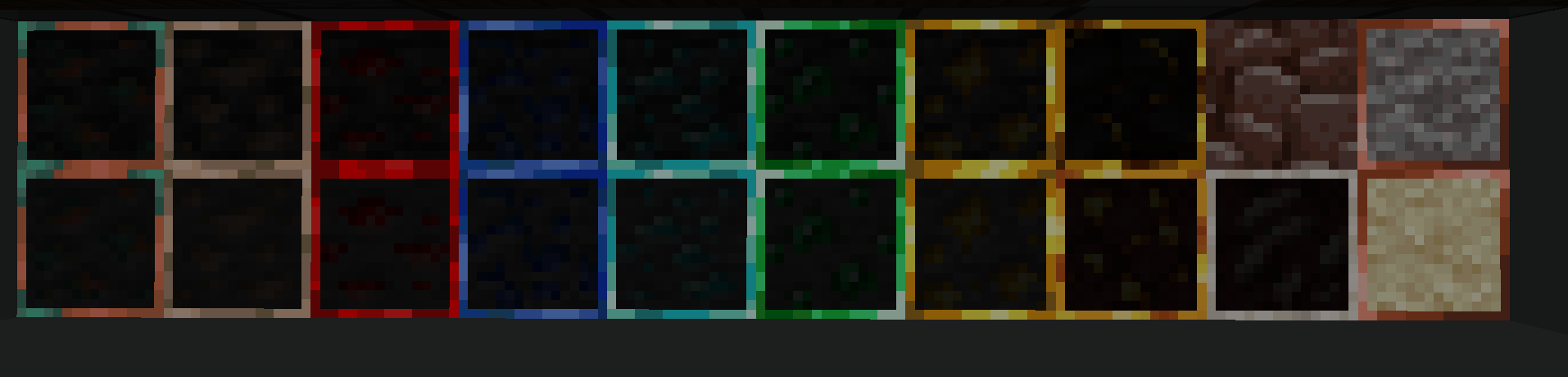 Emissive Ore Borders