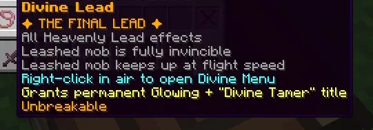 Divine Lead Recipe