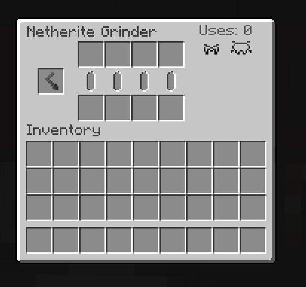 Netherite Grinder GUI
