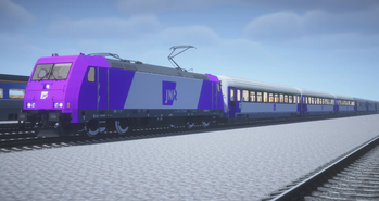 Скриншот: JNR (GeoRailways ResourcePack)