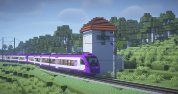 Скриншот: JNR (GeoRailways ResourcePack)