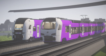 Скриншот: JNR (GeoRailways ResourcePack)
