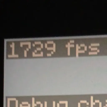 More than 1000FPS!!