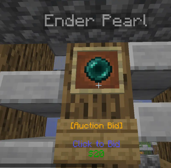 Auction House - Bid Type Display