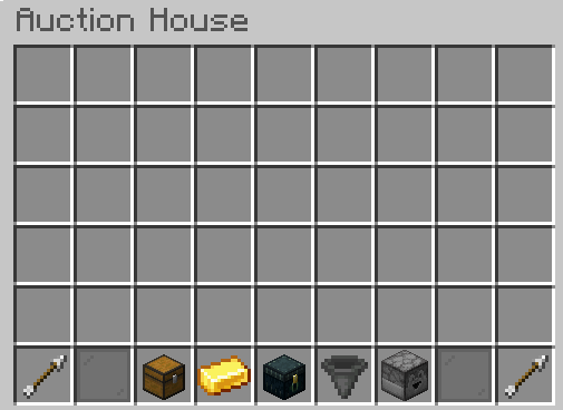 Auction House - GUI