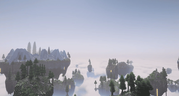 Frozen peaks and taiga
