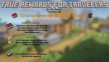 New Enchantment and Anvil Items