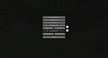 Entity Overlay Menu