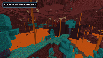 Clear first-person view