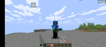 Me holding the sword