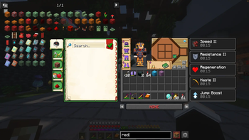 Mod : Roughly Enough Items (REI)