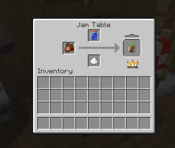 jam table