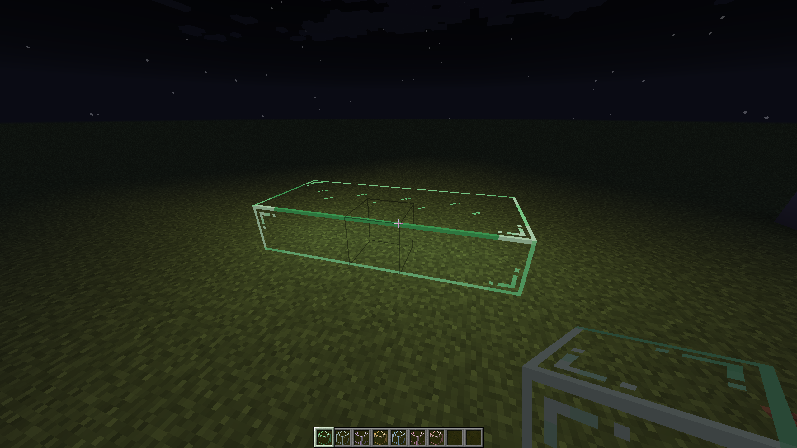 Glowing glass variants