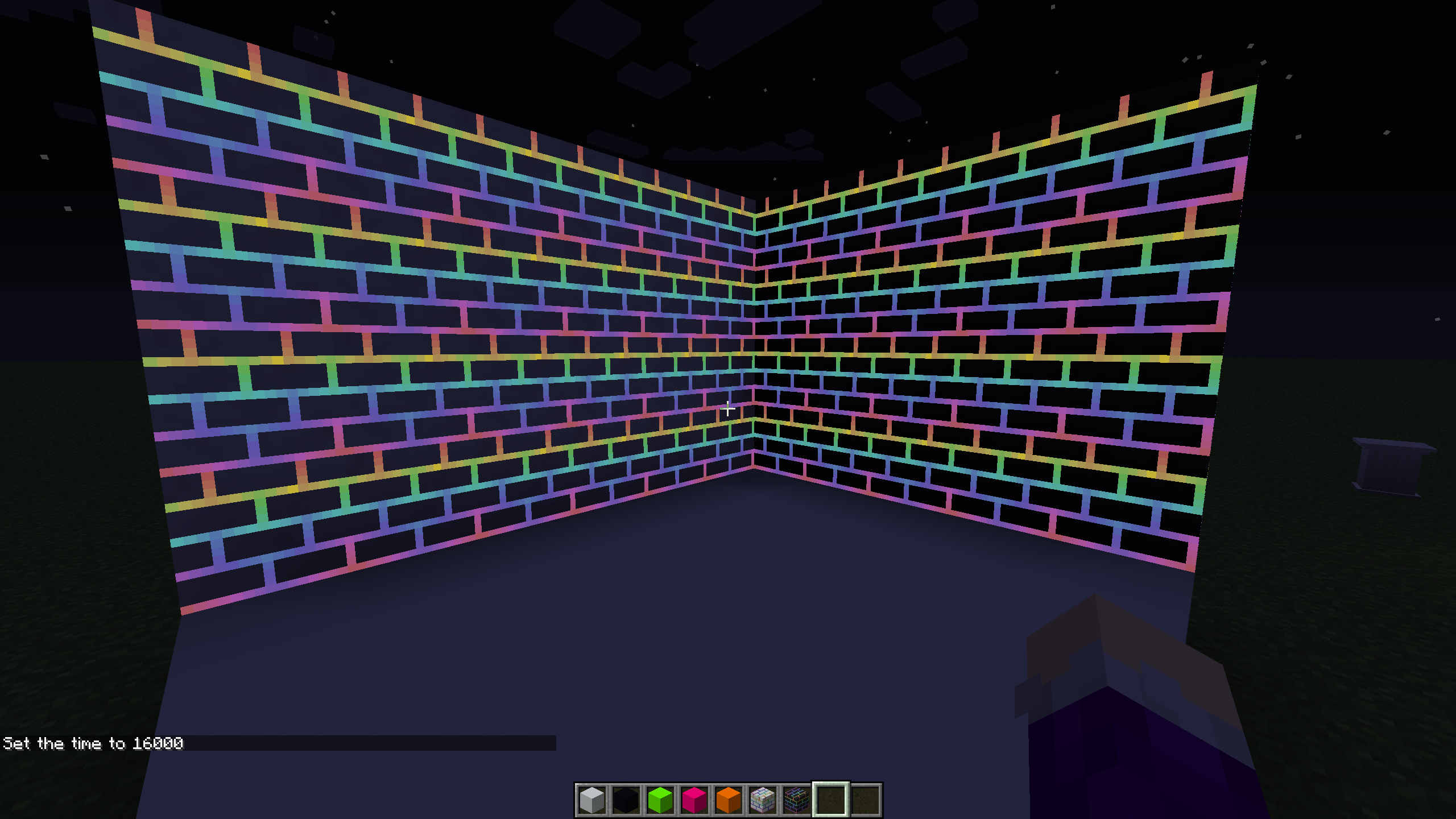 Rainbow bricks