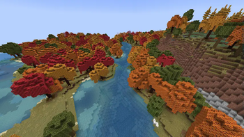 Maple Forest with retinted waters