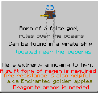 Sunken lord- info tablet