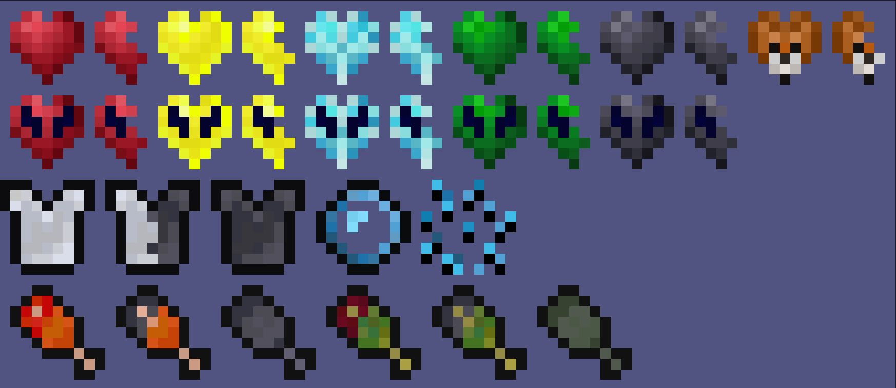 New icons
