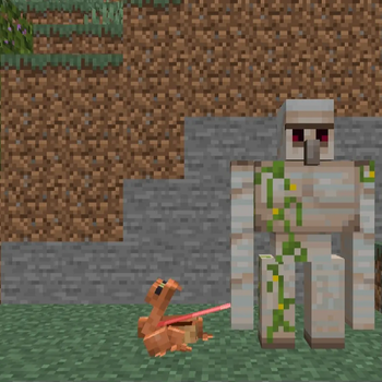 FROG EAT IRON GOLEM