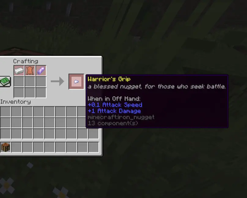 Warrior's Grip - Tier 1 Offhand Accessories