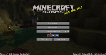 Main Menu