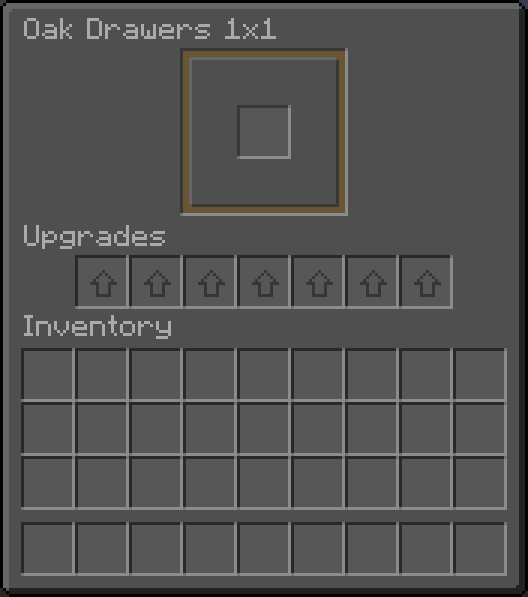 Drawer 1x1 Darkmode