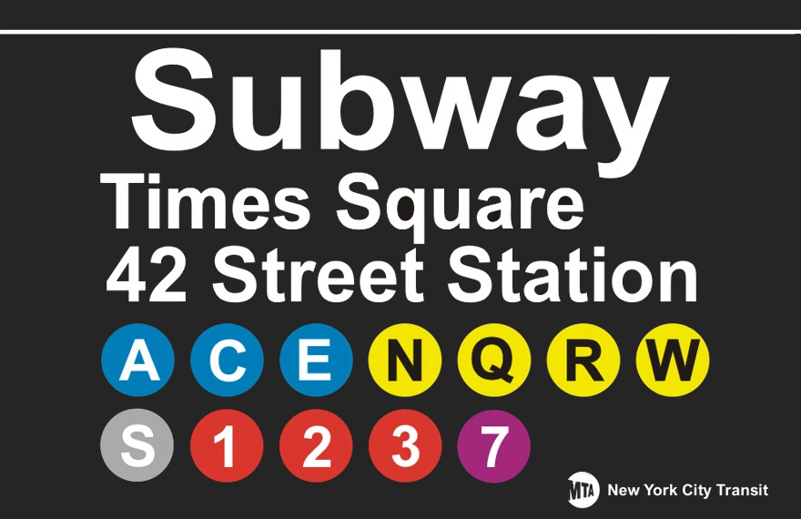 MTA - New York City Subway Signs