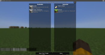 Datapacks GUI