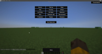 Web Generators and 1 Integrated(Hologram)