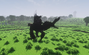 Shadow spinosaurus from Raxiores Of Raxiore by The_Raxiores