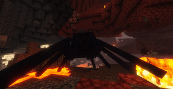 Shadow Ice Spider from Iron´s spellbooks