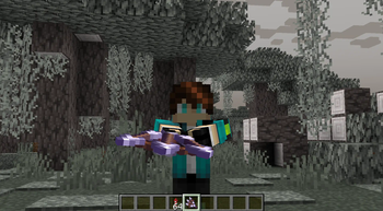 3rd Person Crossbow With Charged Arrow (Multishot Enchantment)