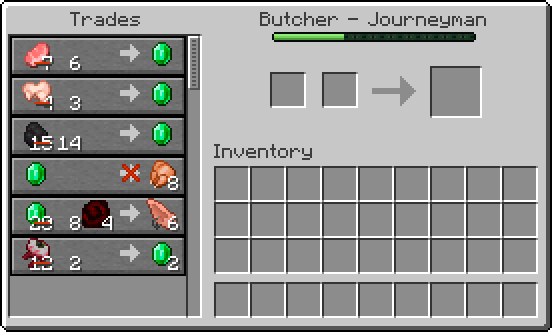 Villager Trades