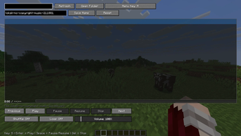 menu (bind:M)